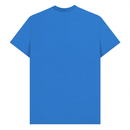 Bright Blue - Back - Superman Unisex Adult Official Shield T-Shirt