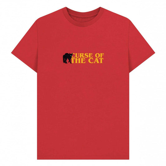 Red - Front - Apoh Unisex Adult Curse Of The Cat Pierce Archives T-Shirt