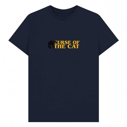 Navy Blue - Front - Apoh Unisex Adult Curse Of The Cat Pierce Archives T-Shirt