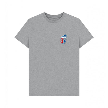 Athletic Grey - Front - On Any Sunday Unisex Adult Vintage T-Shirt