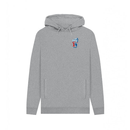Light Heather - Front - On Any Sunday Unisex Adult Vintage Hoodie