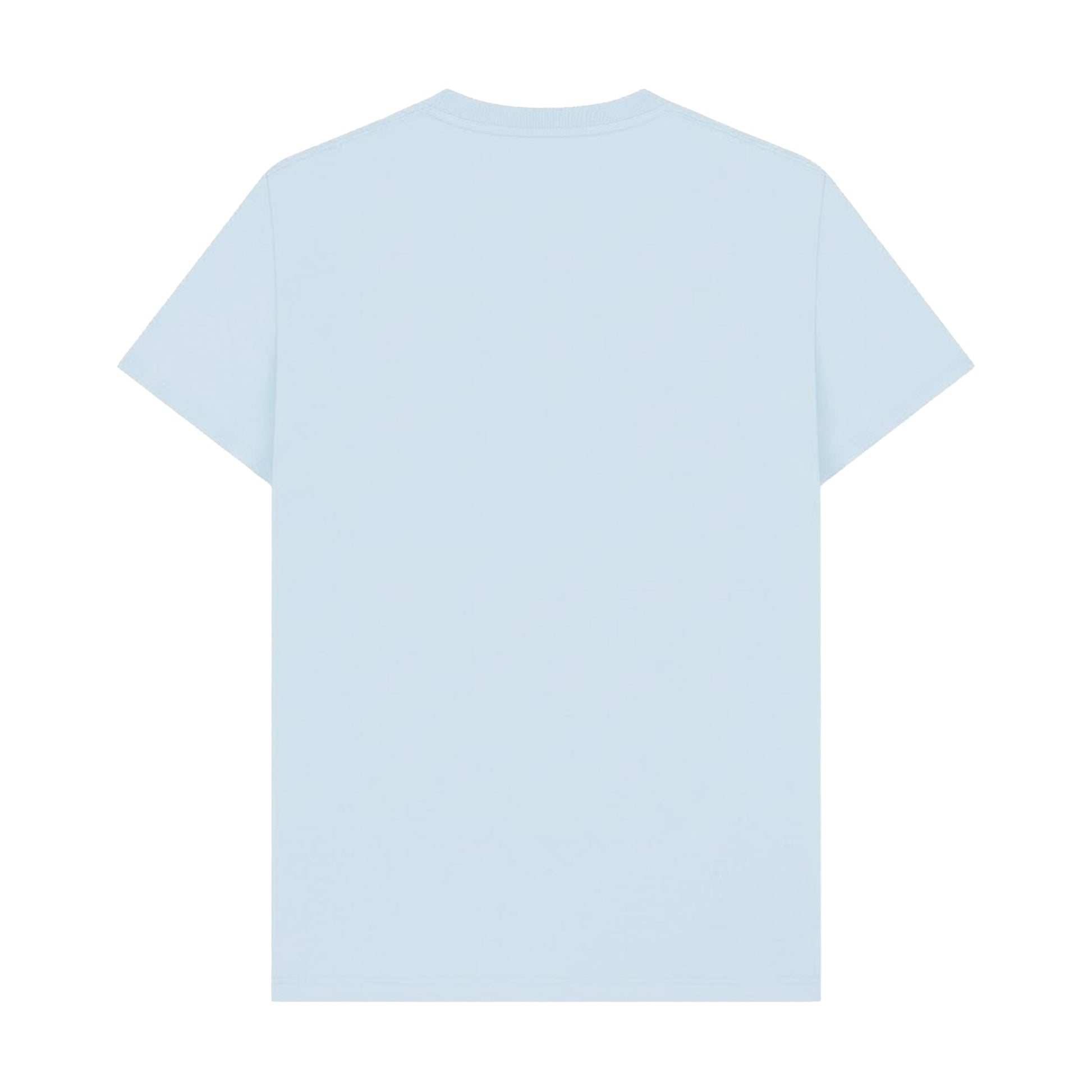 Sky Blue - Back - Castrol Unisex Adult Motor Oil Racing T-Shirt