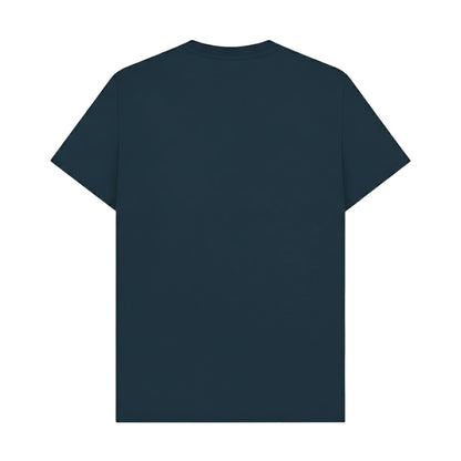 Denim Blue - Back - Castrol Unisex Adult Bold Retro Car T-Shirt