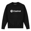 Black - Front - Castrol Unisex Adult Mono Sweatshirt
