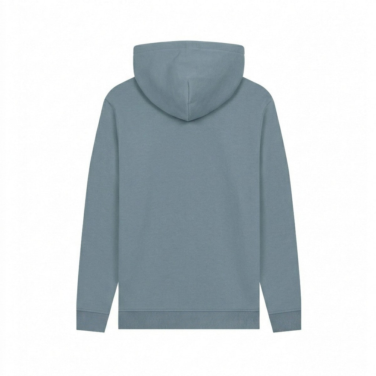 Stone Blue - Back - Apoh Unisex Adult Run Hard Pierce Archives Hoodie