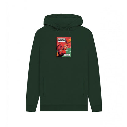 Evergreen - Front - Apoh Unisex Adult Touchdown! Pierce Archives Hoodie