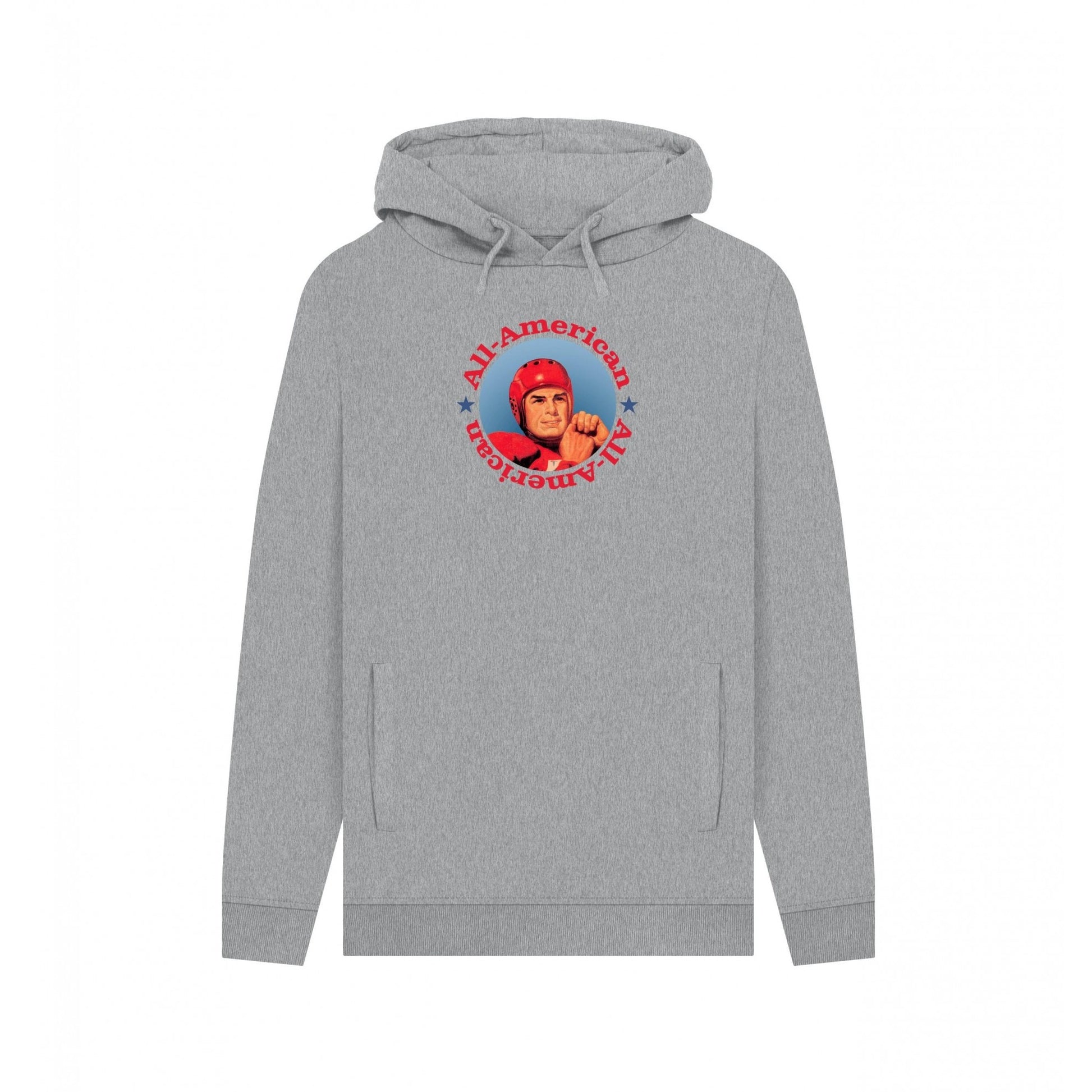 Light Heather - Front - Apoh Unisex Adult All American Pierce Archives Hoodie