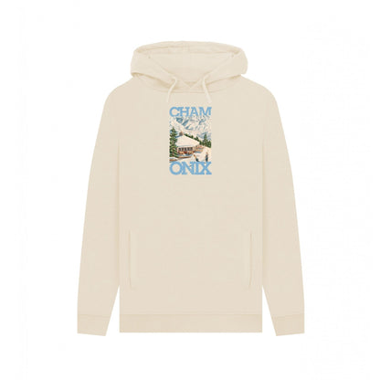 Oat - Front - Apoh Unisex Adult Chamonix Mont Blanc Pierce Archives Hoodie