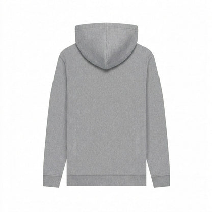 Light Heather - Back - Apoh Unisex Adult St Anton Pierce Archives Hoodie