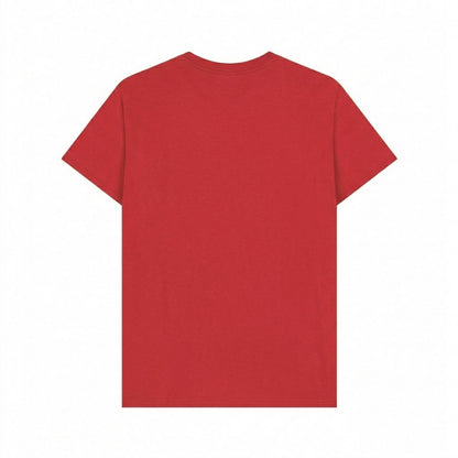 Red - Back - Street Fighter Unisex Adult Ryu Kanji T-Shirt