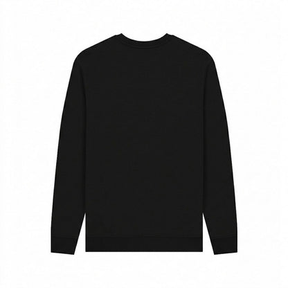 Black - Back - Street Fighter Unisex Adult Ryu Kanji Sweatshirt