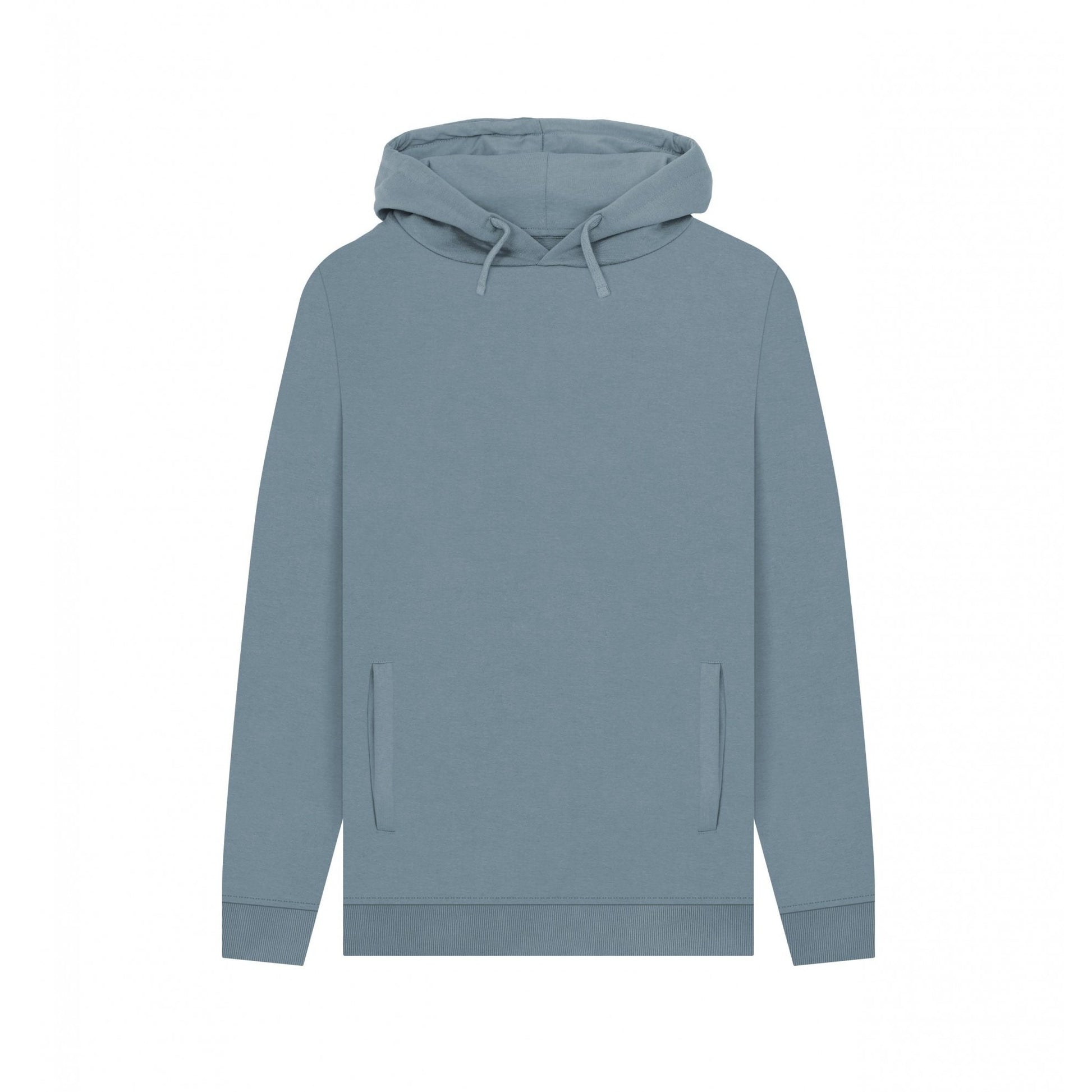 Stone Blue - Front - Apoh Unisex Adult Visit Zermatt Switzerland Pierce Archives Back Print Hoodie