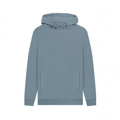 Stone Blue - Front - Apoh Unisex Adult Visit Zermatt Switzerland Pierce Archives Back Print Hoodie