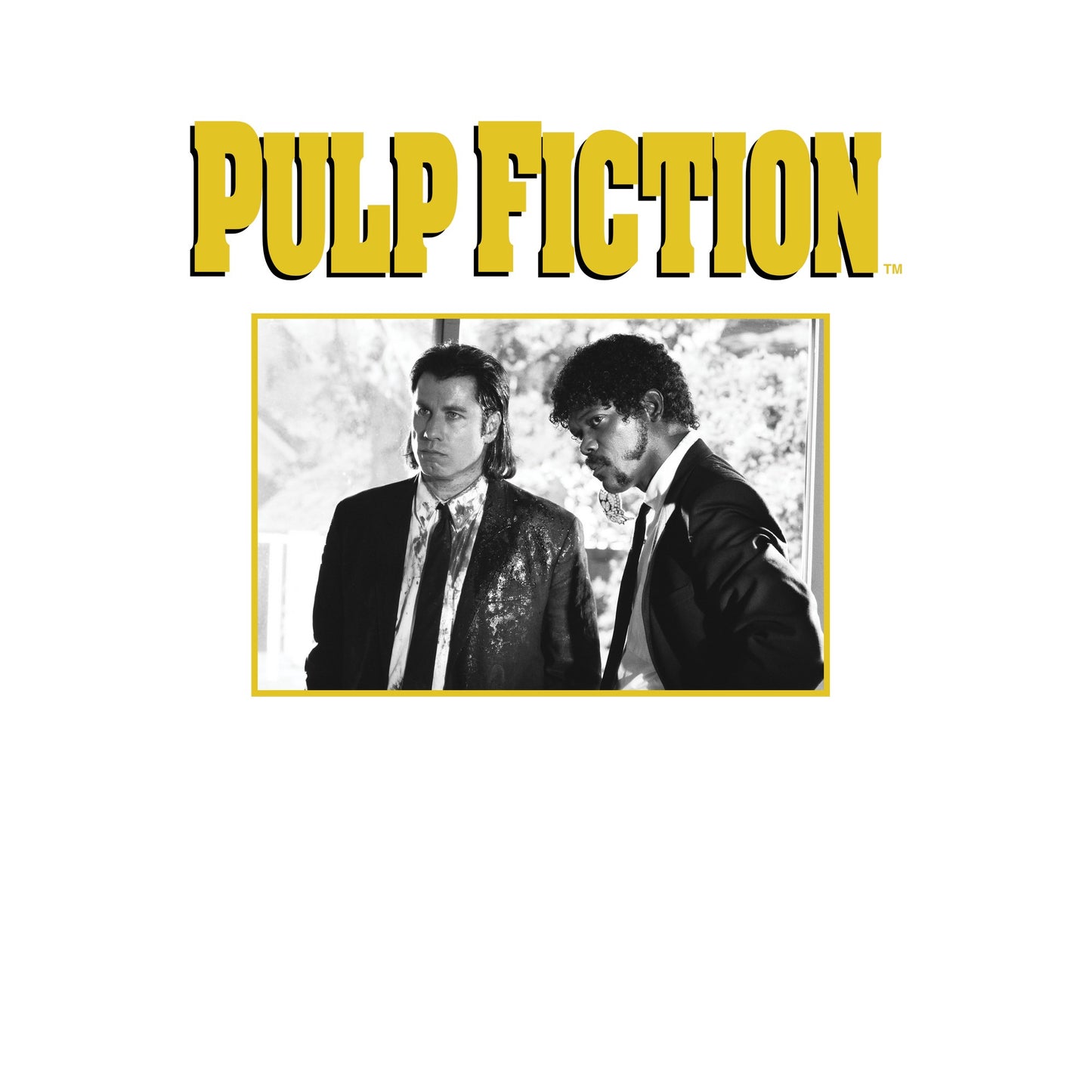 Black - Side - Pulp Fiction Unisex Adult Scene T-Shirt