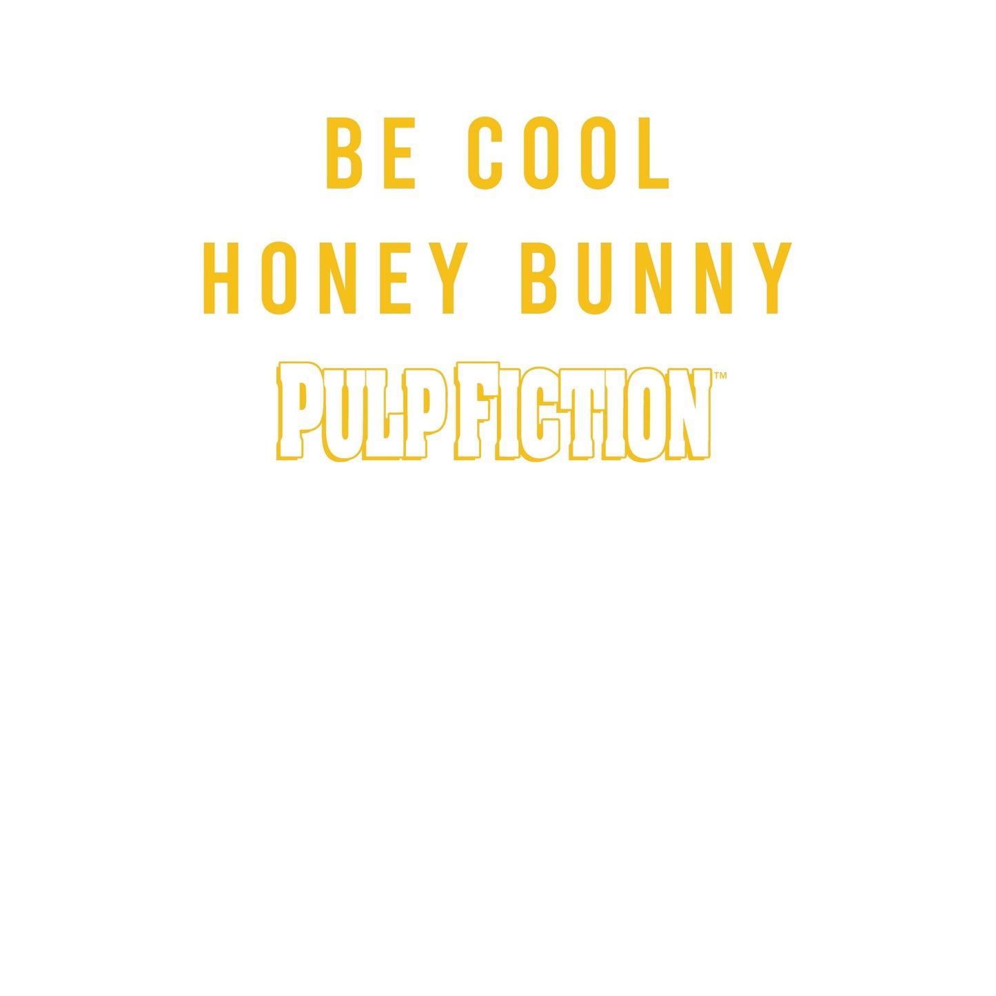 Royal Blue - Side - Pulp Fiction Unisex Adult Honey Bunny T-Shirt