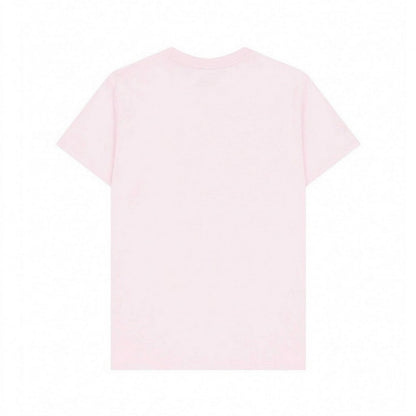 Pink - Back - Peanuts Unisex Adult Summer Break Snoopy & Woodstock Beach T-Shirt