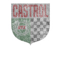 Black - Side - Castrol Unisex Adult Shield T-Shirt