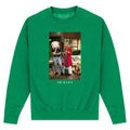 Green - Front - Friends Unisex Adult Turkey Head Joey Sweatshirt