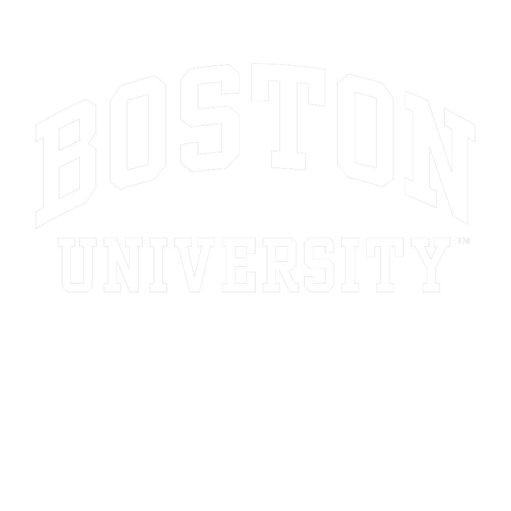 Heather Grey - Side - Boston University Unisex Adult Hoodie