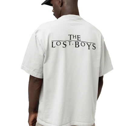 White - Pack Shot - The Lost Boys Unisex Adult Fangs T-Shirt
