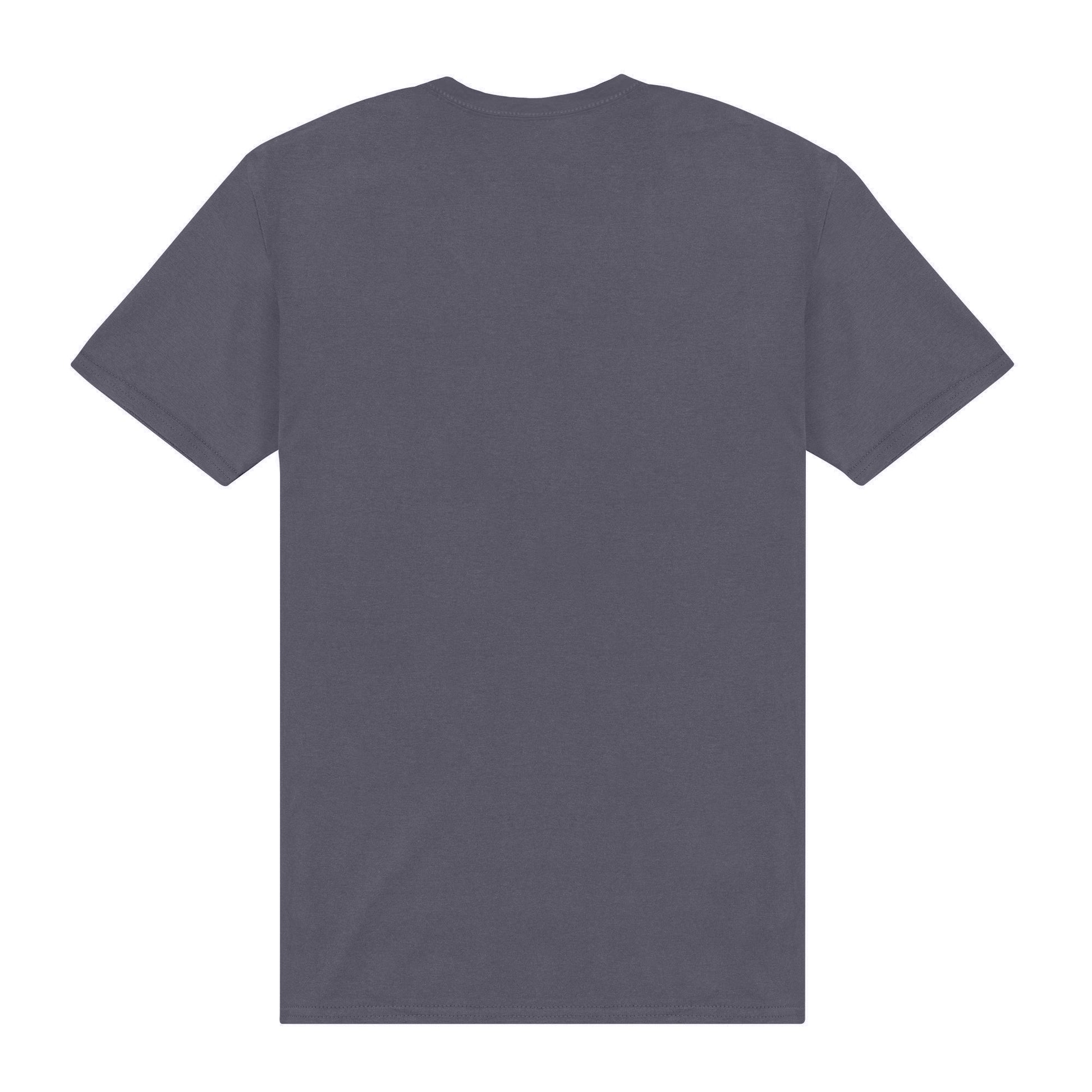 Charcoal - Back - NASA Unisex Adult Stars & Stripes T-Shirt
