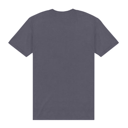 Charcoal - Back - NASA Unisex Adult Stars & Stripes T-Shirt