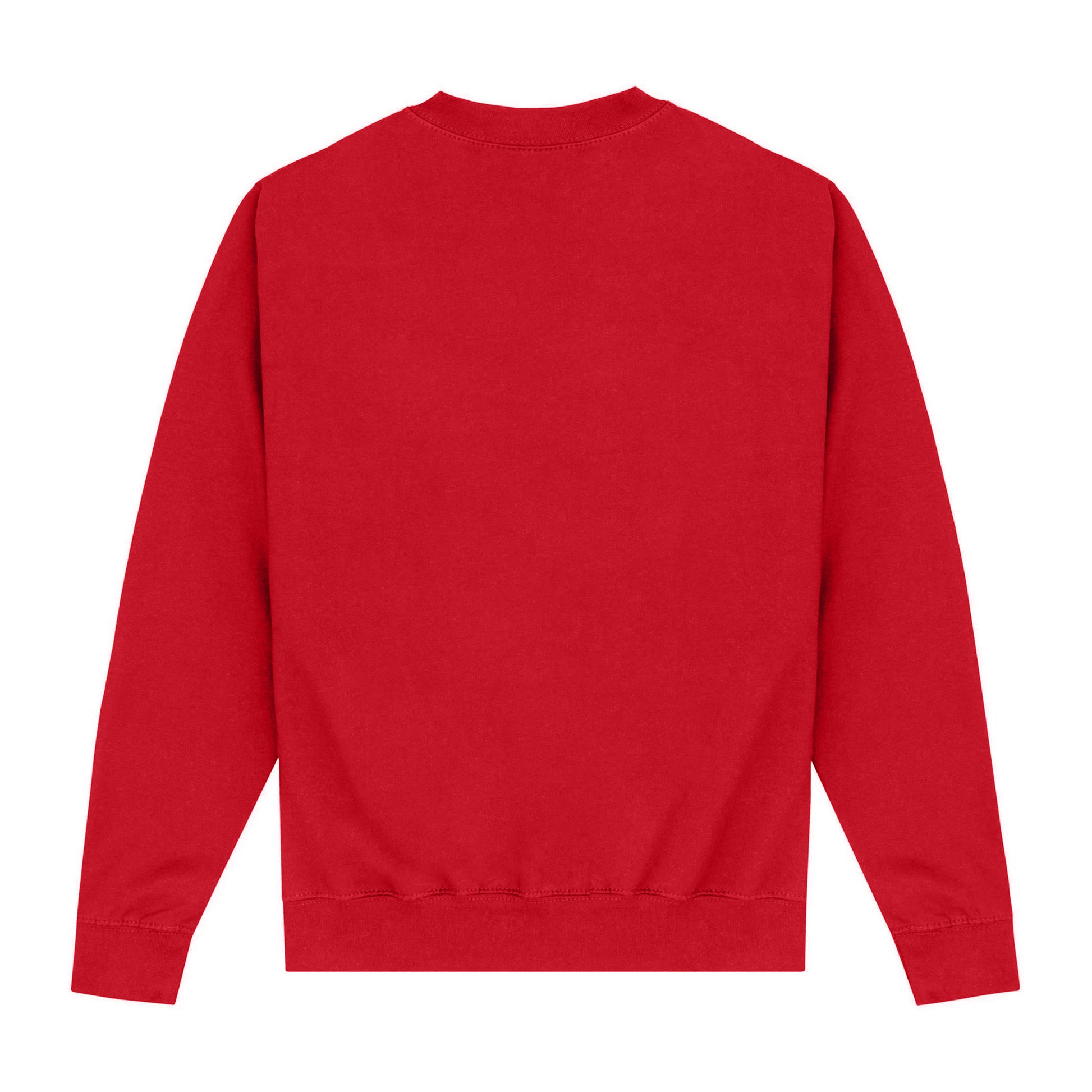 Red - Back - Garfield Unisex Adult Sweatshirt