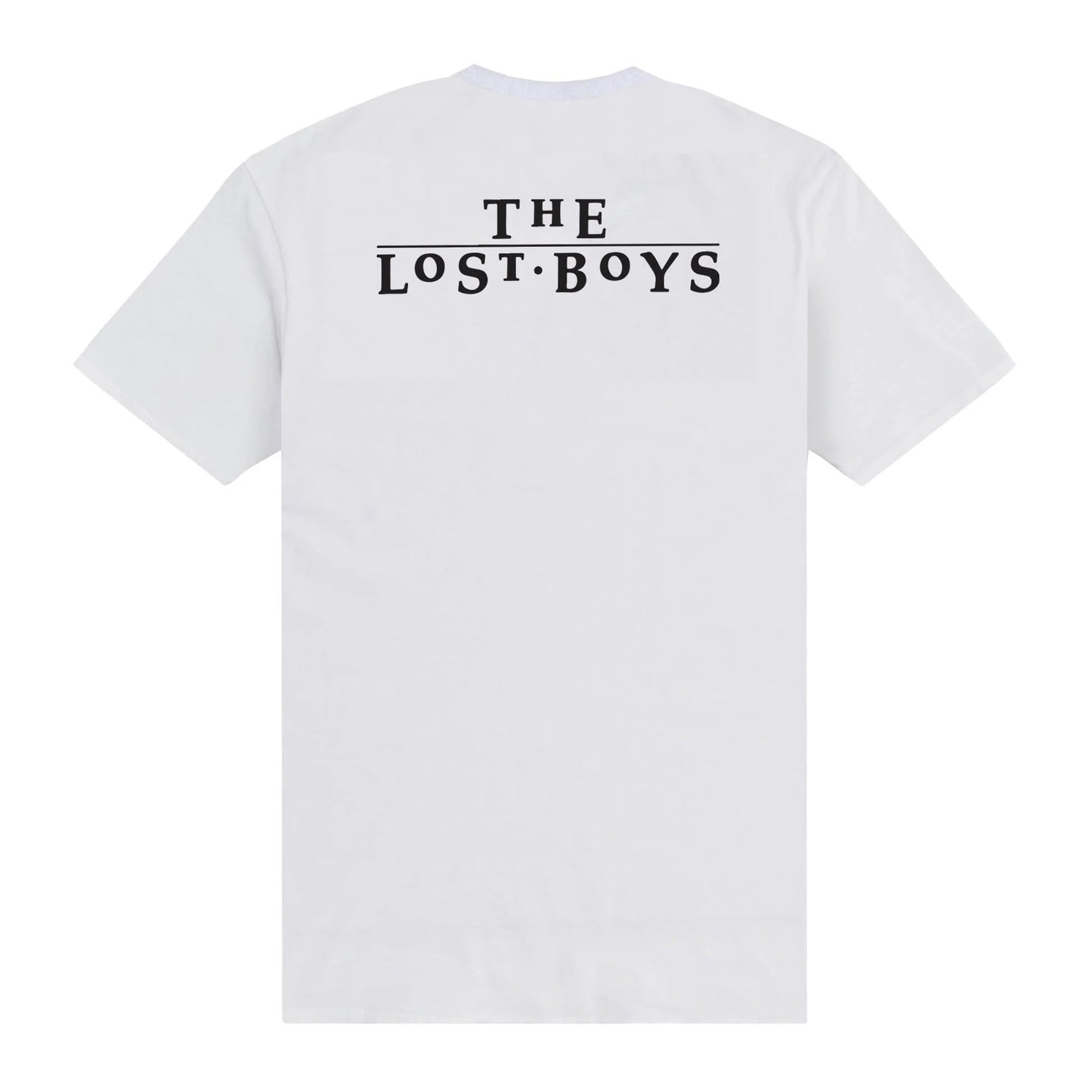 White - Back - The Lost Boys Unisex Adult Collage T-Shirt