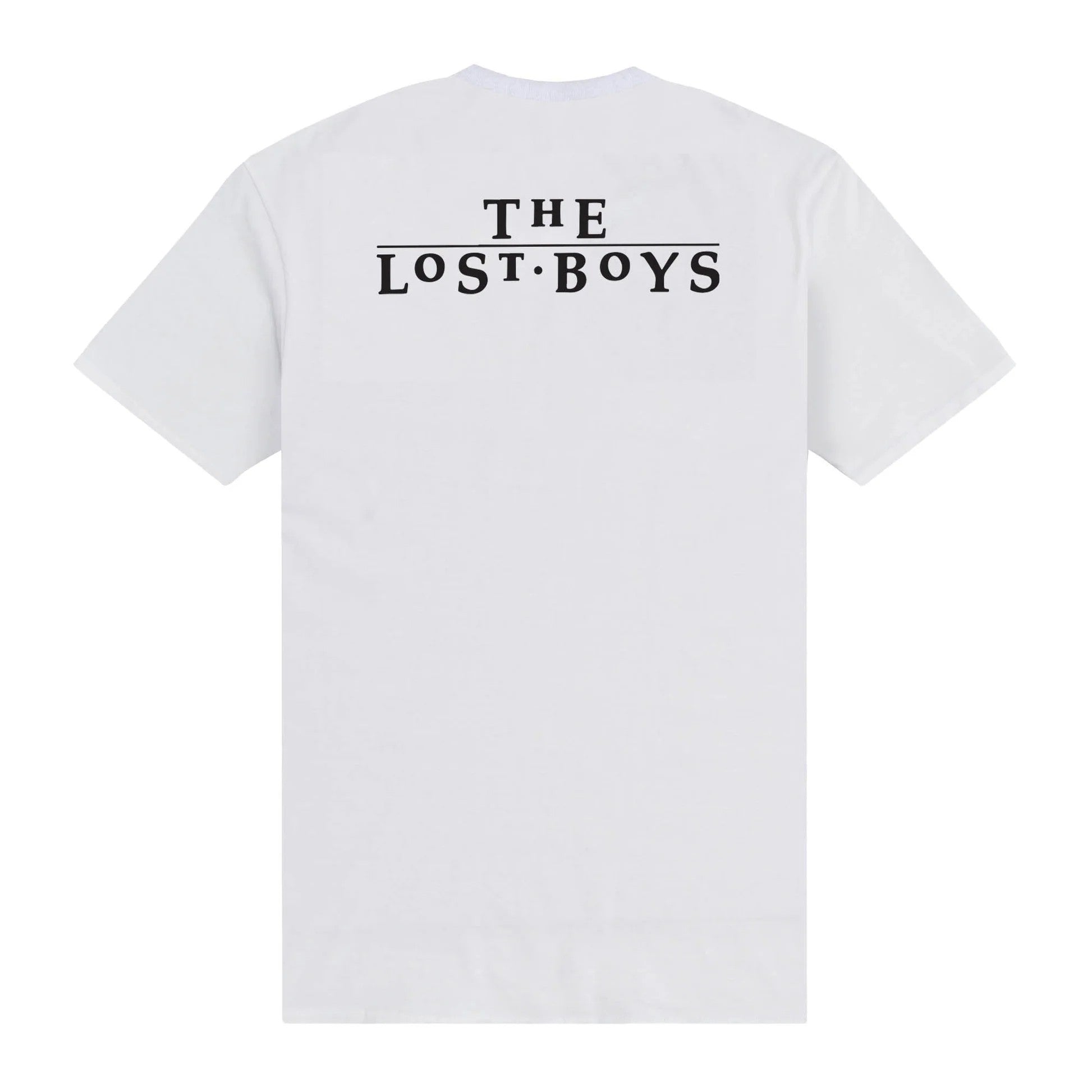 White - Back - The Lost Boys Unisex Adult Collage T-Shirt