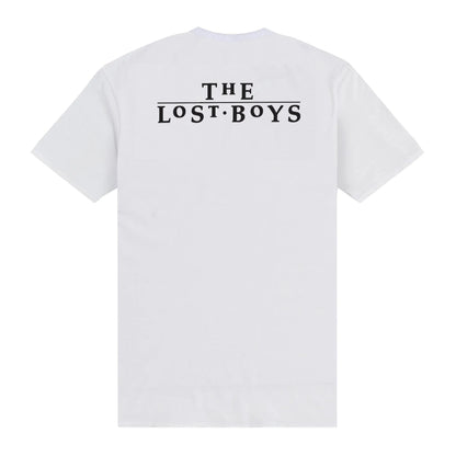 White - Back - The Lost Boys Unisex Adult Collage T-Shirt