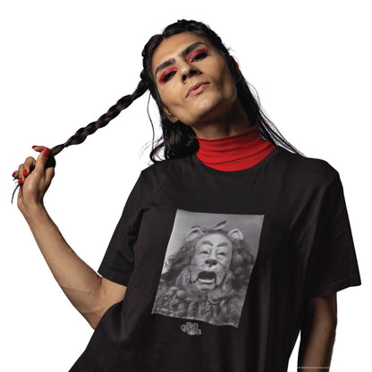 Black - Lifestyle - The Wizard Of Oz Unisex Adult The Cowardly Lion T-Shirt