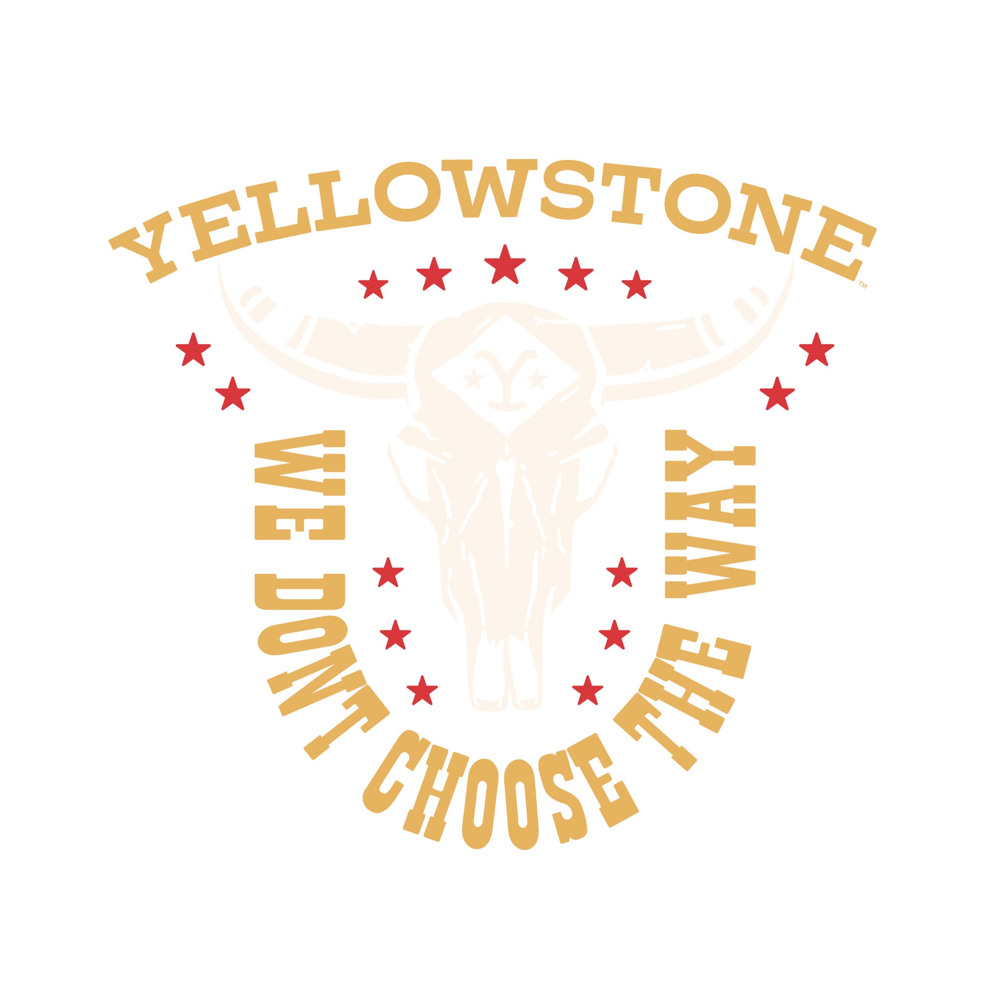 Black - Side - Yellowstone Unisex Adult We Don´t Choose The Way T-Shirt