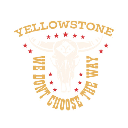 Black - Side - Yellowstone Unisex Adult We Don´t Choose The Way T-Shirt