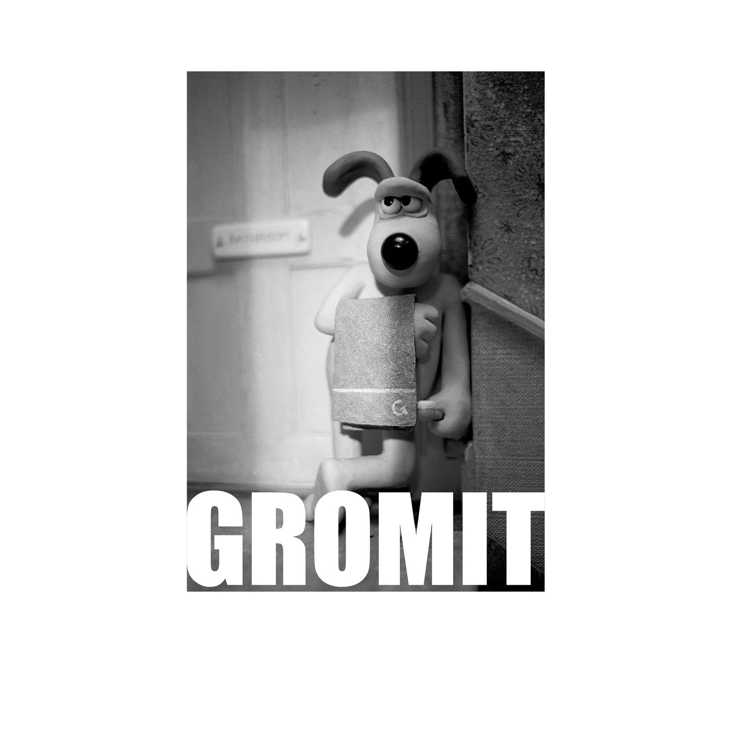 Sand - Side - Wallace and Gromit Unisex Adult Photograph T-Shirt