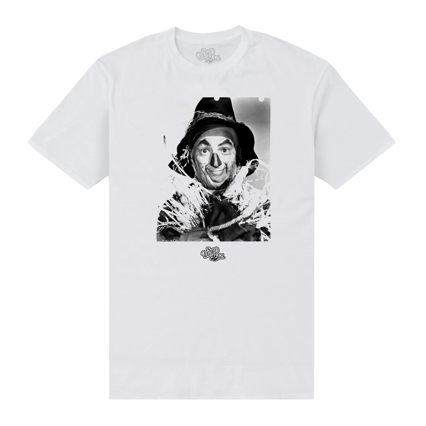 White - Front - The Wizard Of Oz Unisex Adult Scarecrow T-Shirt