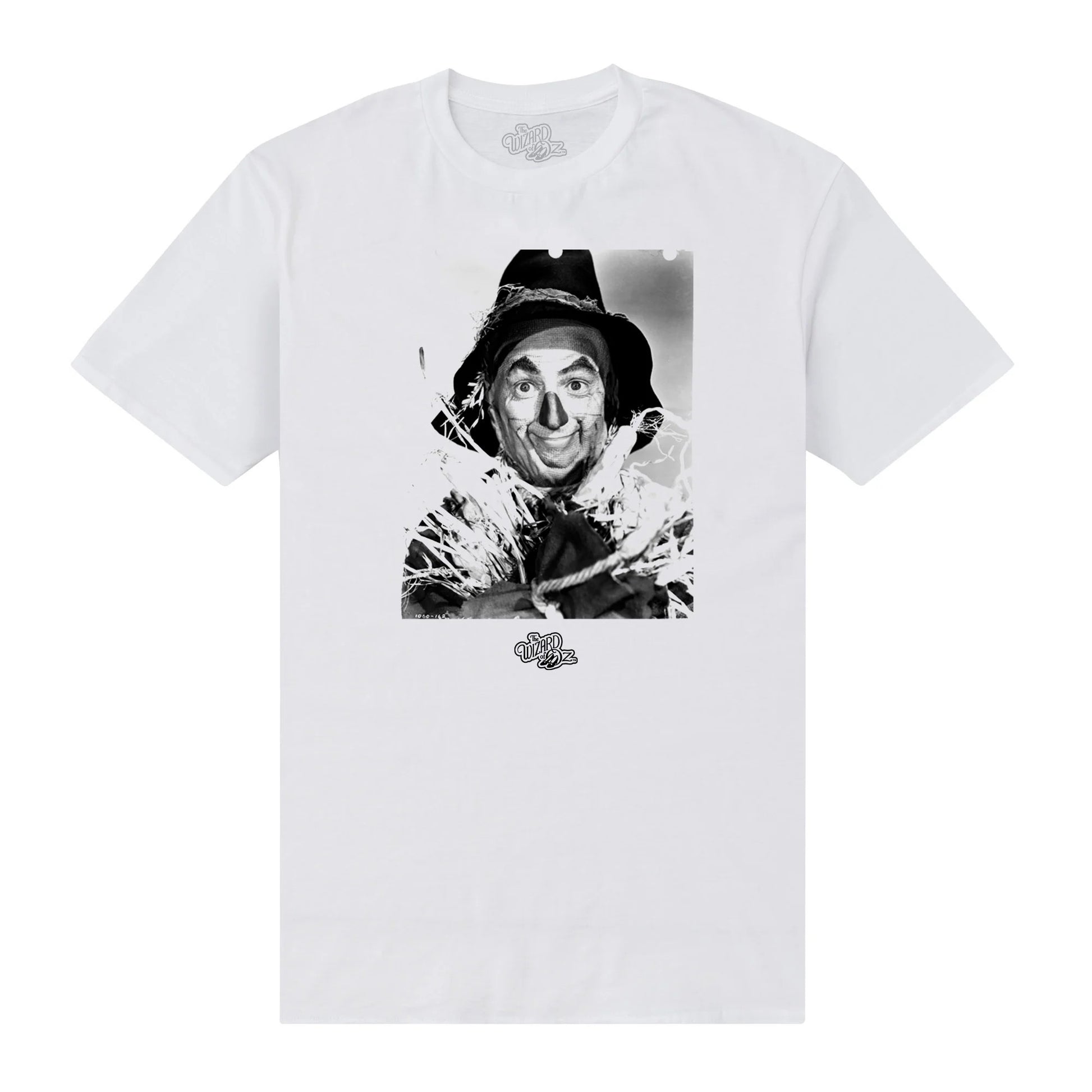 White - Front - The Wizard Of Oz Unisex Adult Scarecrow T-Shirt