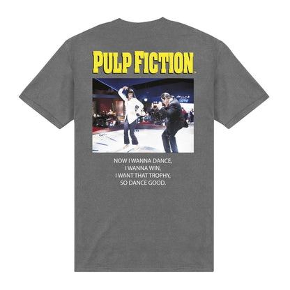 Charcoal - Back - Pulp Fiction Unisex Adult Dance Good T-Shirt