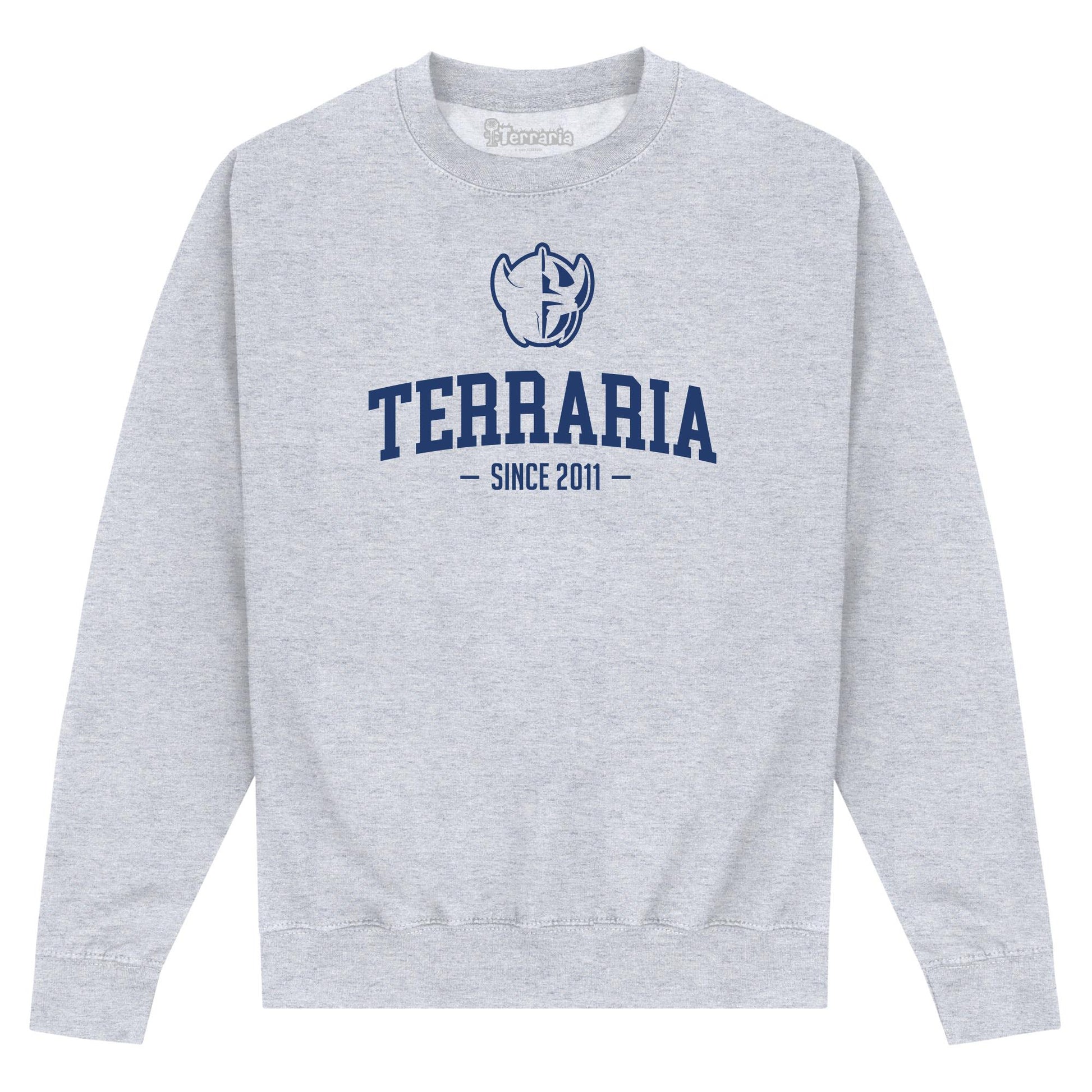 Heather Grey - Front - Terraria Unisex Adult Printed Sweatshirt
