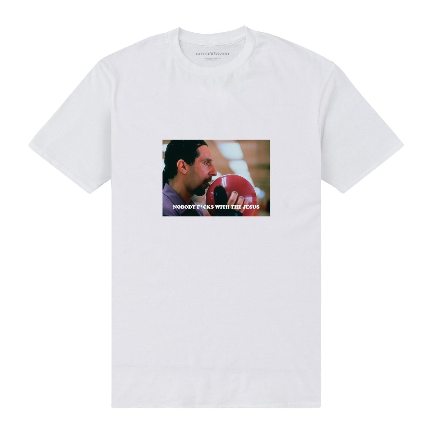 White - Front - The Big Lebowski Unisex Adult Jesus Quintana T-Shirt