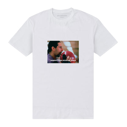 White - Front - The Big Lebowski Unisex Adult Jesus Quintana T-Shirt