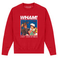 Red - Front - Wham Unisex Adult Last Christmas Sweatshirt