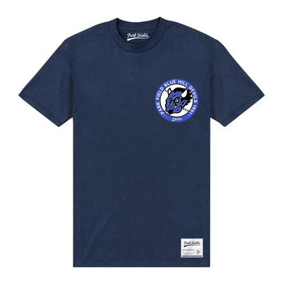 Navy Blue - Front - Blue Devils Unisex Adult T-Shirt