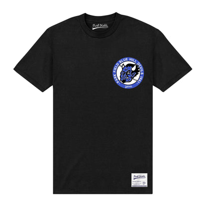 Black - Front - Blue Devils Unisex Adult T-Shirt