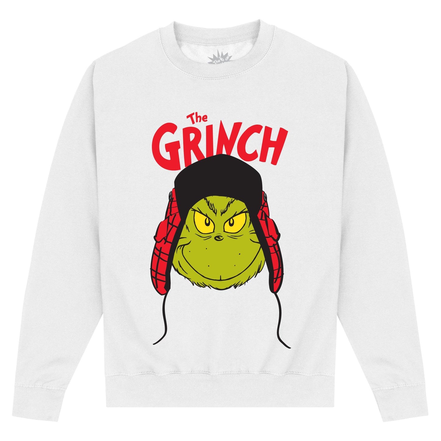White - Front - The Grinch Unisex Adult Sweatshirt
