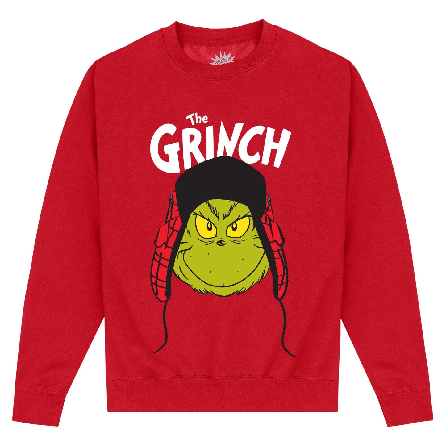 Red - Front - The Grinch Unisex Adult Sweatshirt