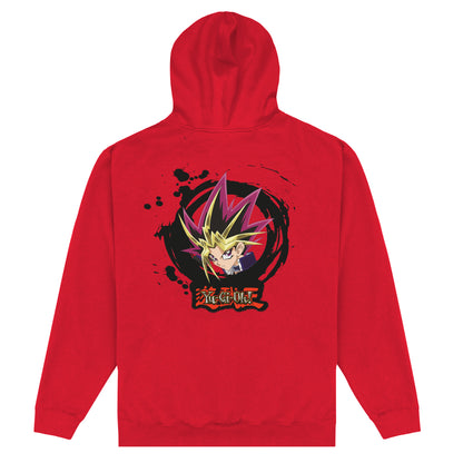 Red - Back - Yu-Gi-Oh! Unisex Adult Yami Yugi Hoodie