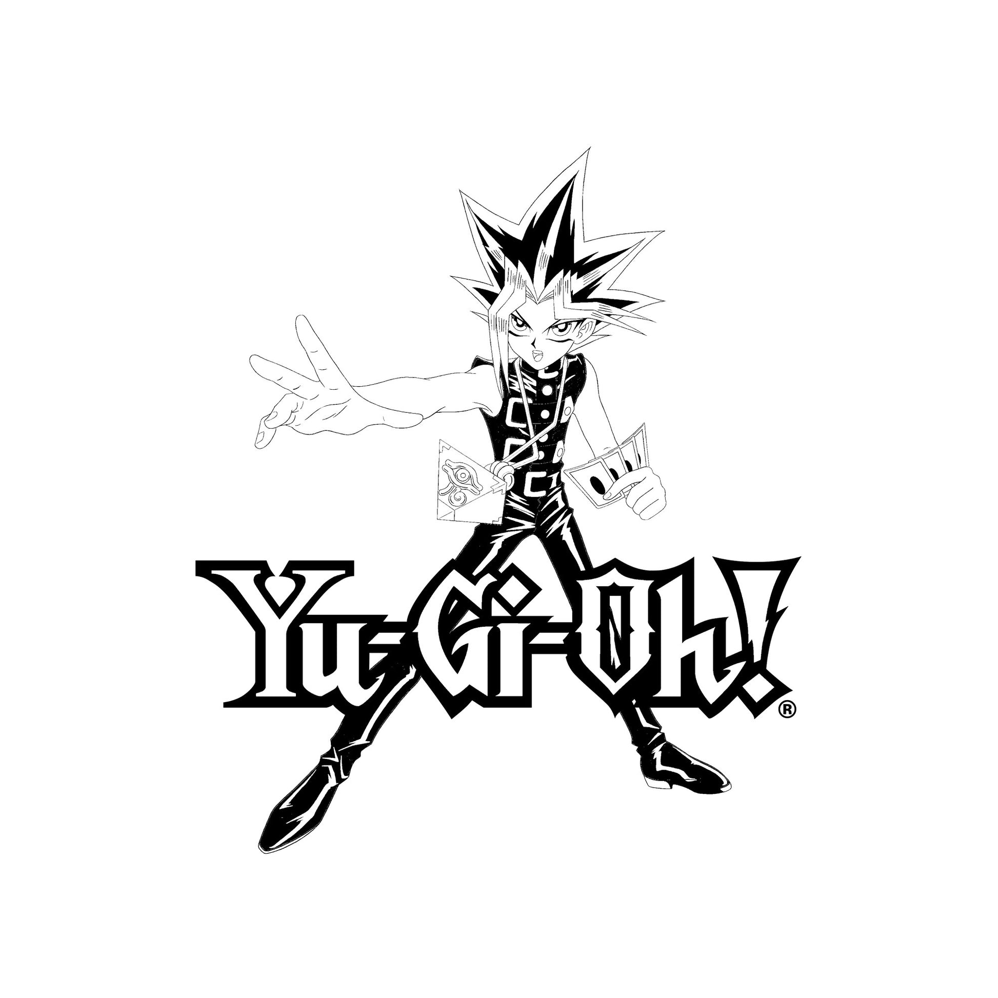 Celtic Green - Side - Yu-Gi-Oh! Unisex Adult Outline Hoodie