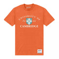 Orange - Front - Cambridge University Unisex Adult Est 1209 T-Shirt