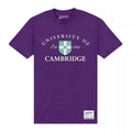 Purple - Front - Park Fields Cambridge University Unisex Adult Est 1209 T-Shirt