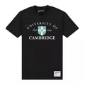 Black - Front - Cambridge University Unisex Adult Est 1209 T-Shirt